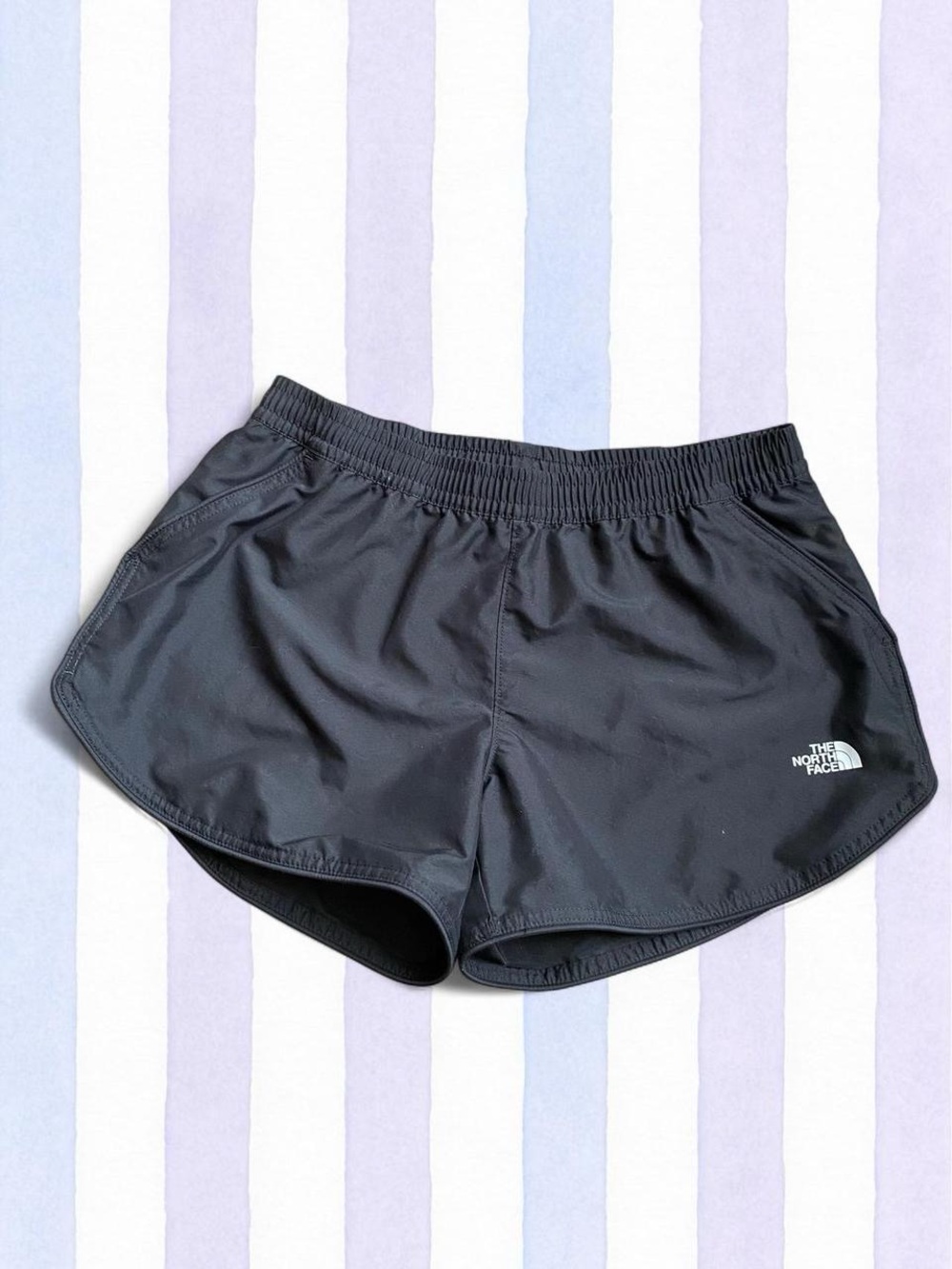 The North Face Women's Black Active Running Water Sports Shorts Size Medium